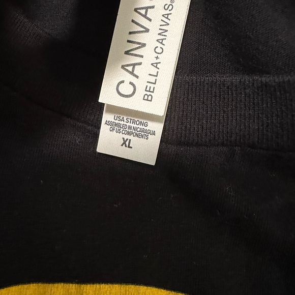 Holy Smokes Black T-Shirt with Neon Design - Picture 2 of 2